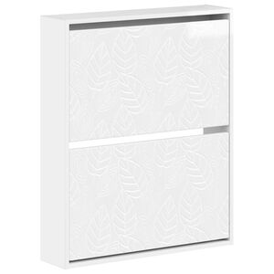vidaXL Wandmontierter Schuhschrank DELFT 71 x 17 x 86 cm Holzwerkstoff