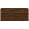 vidaXL Wandschrank Braun Eichen-Optik 80x36,5x35 cm Holzwerkstoff