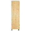vidaXL Schrank SKI Honigbraun 66 x 58 x 207 cm Massives Kiefernholz