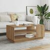 vidaXL Couchtisch Artisan-Eiche 102x55x43 cm Holzwerkstoff