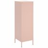 vidaXL Highboard Rosa 36x39x113 cm Stahl