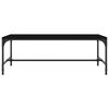 vidaXL Couchtisch Schwarz 100x50x35 cm Holzwerkstoff