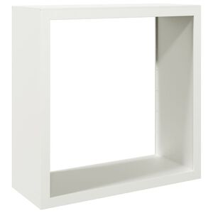 vidaXL Brennholzregal Wei&szlig; 100x40x100 cm Stahl