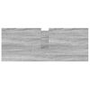 vidaXL Waschbeckenunterschrank mit Schubladen Grau Sonoma 90x34,5x60cm