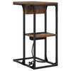 vidaXL Nachttisch Ger&auml;ucherte Eiche 41,5 x 26 x 60,5 cm Holzwerkstoff