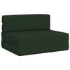 vidaXL Klappsofa Bett Dunkelgr&uuml;n 70 x 72 x 60 cm Stoff