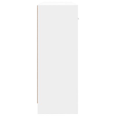vidaXL Sideboard Weiß 91x28x75 cm Holzwerkstoff