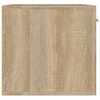 vidaXL Wandschrank Sonoma-Eiche 60x36,5x35 cm Holzwerkstoff