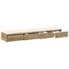 vidaXL Bettschubladen Artisan-Eiche 150 x 36,5 x 16,5 cm Holzwerkstoff
