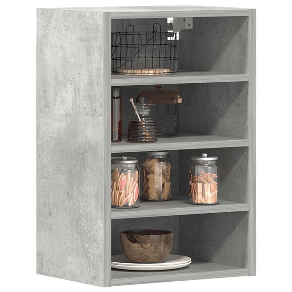 vidaXL H&auml;ngeschrank Riga Betongrau 40x29,5x60 cm Holzwerkstoff