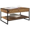 vidaXL Couchtisch Altholz 80 x 50 x 40 cm Holzwerkstoff