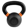 Wonder Core Kettlebell Power Coating 6 kg Schwarz und Orange