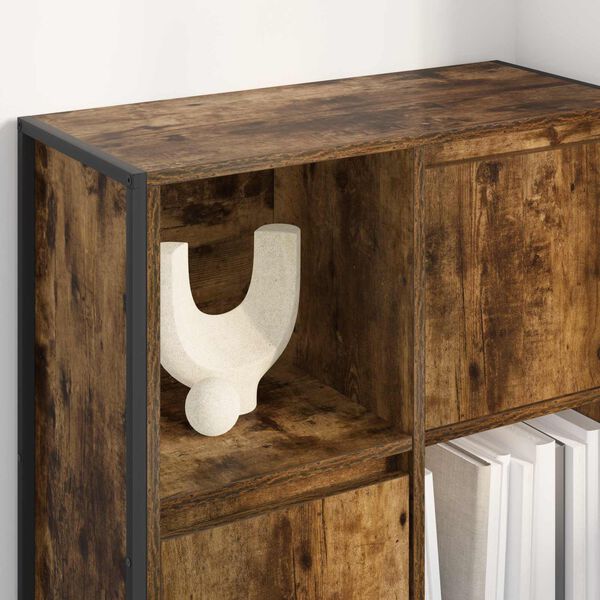 vidaXL B&uuml;cherregal Raucharbe 68 x 30 x 108.5 cm Holzwerkstoff