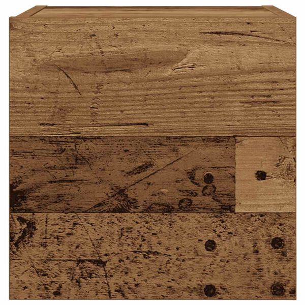 vidaXL TV-Wandschrank Altholz-Optik 30,5x30x30 cm