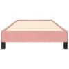 vidaXL Bettgestell Rosa 80x200 cm Samt
