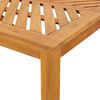 vidaXL Garten Essgruppe 5 pcs Braun Akazie Massivholz