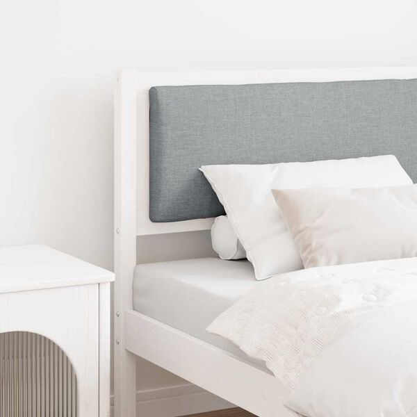 vidaXL Kopfteil Sonstiges Weiß 90 cm Massivholz Kiefer