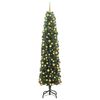 vidaXL K&uuml;nstlicher Weihnachtsbaum mit 300 LEDs mit St&auml;nder Gr&uuml;n 180 cm