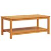 vidaXL Beistelltisch &Ouml;l-Natur 110 x 55 x 45 cm Massivholz Akazie