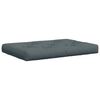 vidaXL Pallet Sitzkissen VIANEN 100 % Polyester Blau 120 x 60 x 12 cm