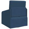 vidaXL Schlafsofa Blau 65 x 80 x 83 cm Stoff