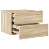vidaXL Nachttisch Sonoma-Eiche 40x30x30 cm Holzwerkstoff