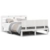 vidaXL Bed Frame 2 stk. Wei&szlig; 140 x 200 cm