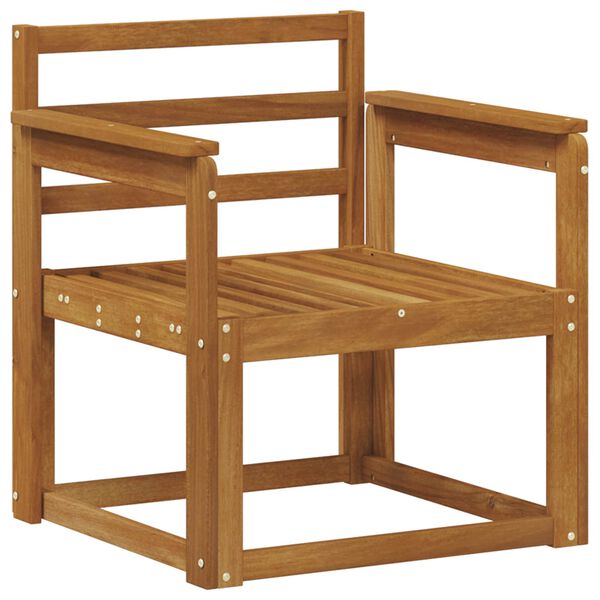 vidaXL Outdoor-Sofa Massivholz Akazie Natur