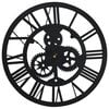 vidaXL Wanduhr Schwarz 30 cm Acryl