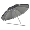 Bo-Camp Sonnenschirm Beach 160 cm Grau