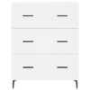 vidaXL Highboard Wei&szlig; 69,5x34x180 cm Holzwerkstoff