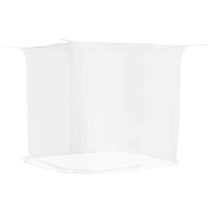 vidaXL Moskito-Netz f&uuml;r das Bett Rechteckig 156 Mesh Polyester