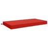 vidaXL Sitzkissen SOEST 100 % Polyester Rot 120 x 60 x 10 cm