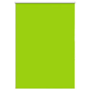 vidaXL Verdunkelungsrollo Gr&uuml;n 105x130cm Stoffbreite 100,7cm Polyester