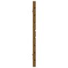 vidaXL Wand-Kopfteil Honigbraun 206x3x63 cm Massivholz Kiefer