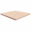 vidaXL Tischplatte Quadratisch 90x90x4 cm Eichenholz Unbehandelt