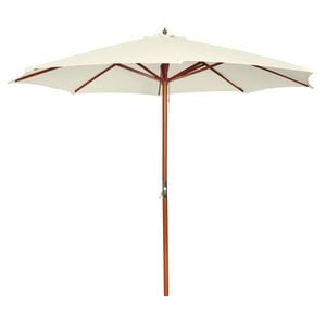vidaXL Sonnenschirm 300x258 cm Sandwei&szlig;