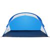 vidaXL Strandzelt 2 Personen Azurblau Pop-Up Wasserdicht