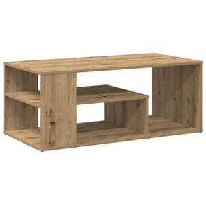 vidaXL Couchtisch Artisan-Eiche 100x50x40 cm Holzwerkstoff
