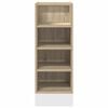 vidaXL Unterschrank Riga Sonoma-Eiche 30x44,5x81,5 cm Holzwerkstoff