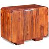 vidaXL Sideboard Massivholz Akazie 75x35x60 cm