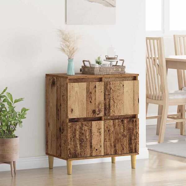 vidaXL Sideboard Altholz 60 x 35 x 70 cm Holzwerkstoff