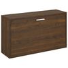 vidaXL Schuhbank Braun Eichen-Optik 80x24x45 cm Holzwerkstoff