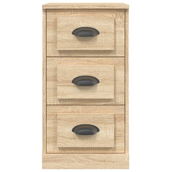 vidaXL Sideboard Sonoma-Eiche 36x35,5x67,5 cm Holzwerkstoff