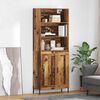 vidaXL Highboard Altholz 69,5 x 32,5 x 180 cm Holzwerkstoff
