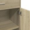 vidaXL Badezimmerschrank Sonoma-Eiche 60x33x80 cm Holzwerkstoff