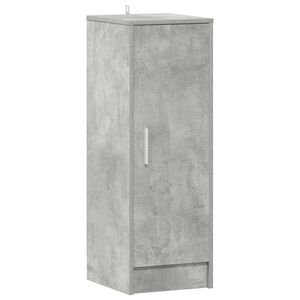 vidaXL Schuhschrank Betongrau 32x35x92 cm Holzwerkstoff