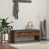 vidaXL Flurbank mit Kissen Altholz 103 x 38 x 40 cm