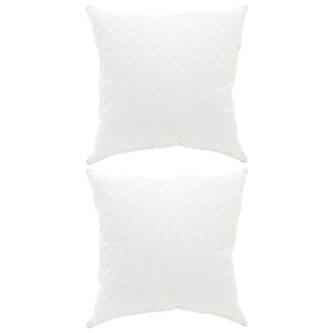 vidaXL Kopfkissen FULDA 2 Stk. 80 x 80 cm 100% G&auml;nsedaunen und -federn