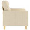 vidaXL 2-Sitzer-Sofa Creme 120 cm Stoff